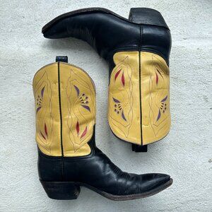 Rocketbuster Ladies Cowboy Boots Size 8.5